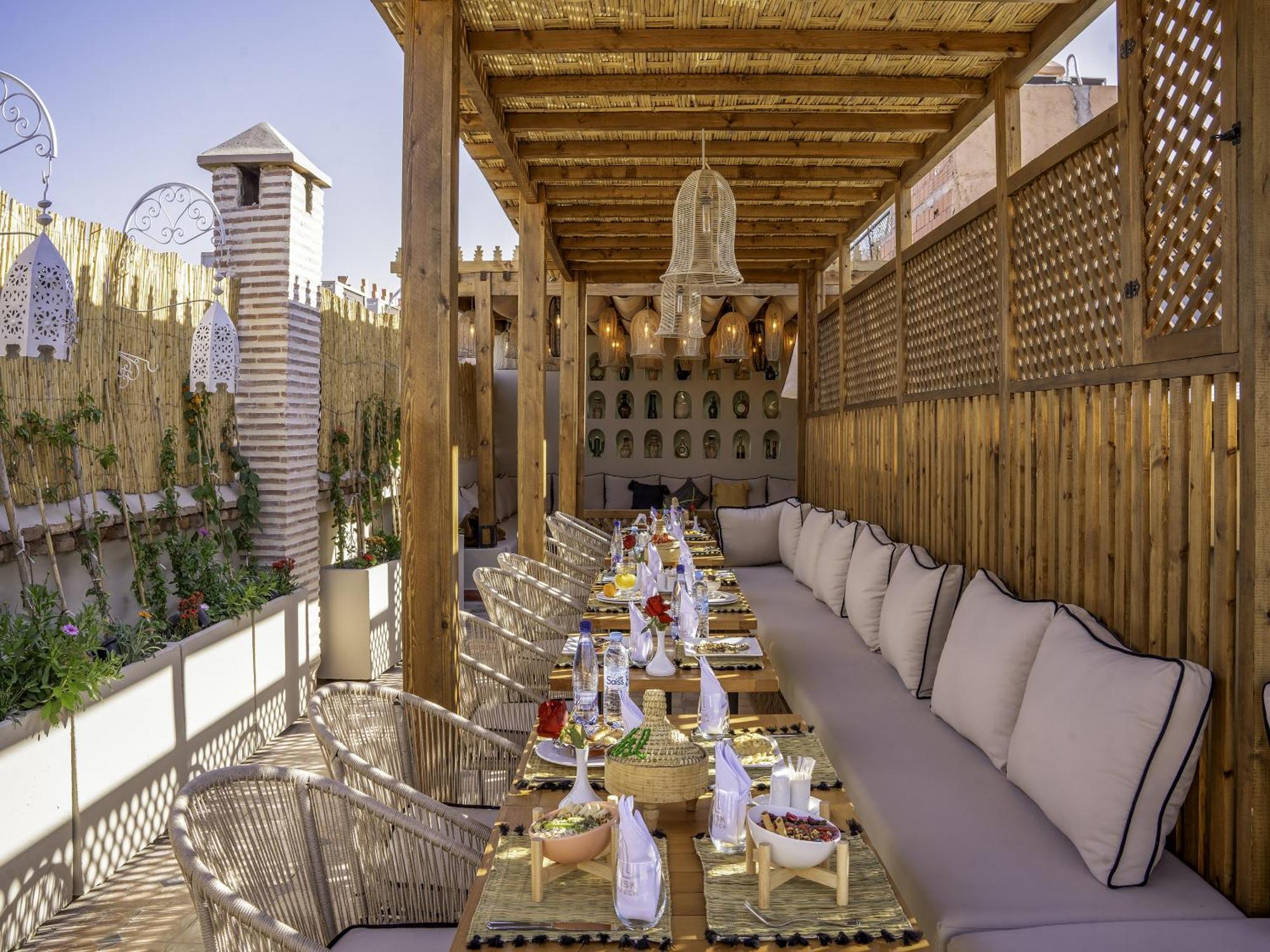 Riad Almisk Marrakesh Exteriör bild