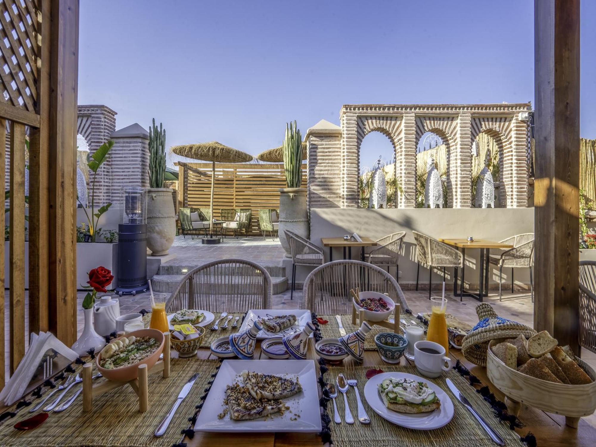 Riad Almisk Marrakesh Exteriör bild